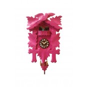 Kuckucksuhr Traditionell Modell „Tanzpaar“ - pink