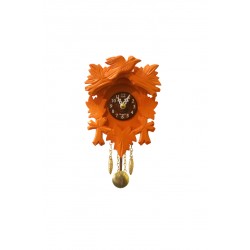 Kuckucksuhr Traditionell Modell „Mini“ - Orange